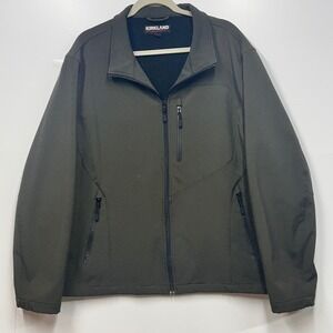 Kirkland Signature Soft Shell Jacket Full Zip Outdoor Coat XL